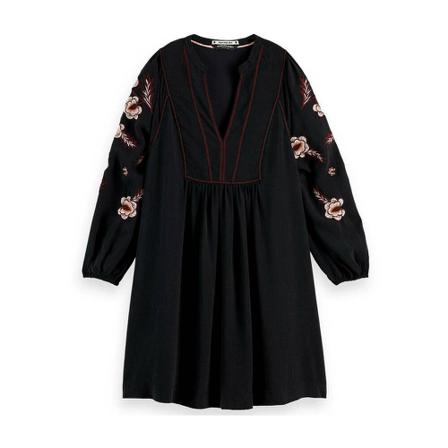 Scotch & Soda Jurk , Zwart , Dames , Maat: S