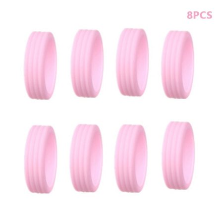 8 st silikon resväskor hjul skosnöre tyst hjul Prot