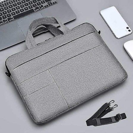 Muodikas kannettava tietokoneen laukku, bisnes tietokoneen olkalaukku, ohut tyyli Apple Xiaomi Huawei Asus kannettava tietokoneen laukku 14 tuumaa (