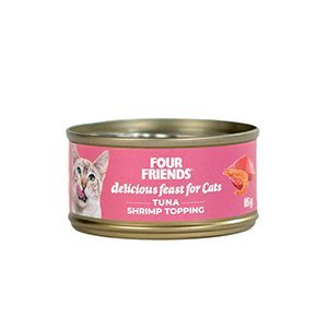 Four Friends Cat, Tuna & Shrimp, 85g