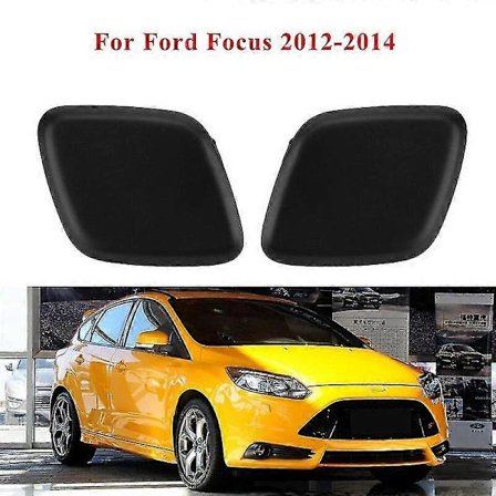 til Ford Focus 2012-2014 Venstre & Højre Forreste Kofanger Forlygte Vaskerdyse Spray Jet Dæksel