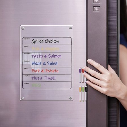 7kpl Magneettiviikkokalenteri Magneettinen jääkaappitarra 2 2