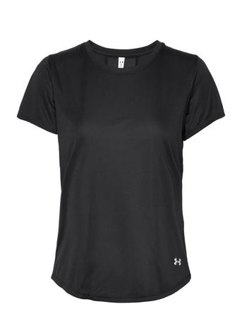 Ua Speed Stride 2.0 Tee T-shirt Top Sort Under Armour