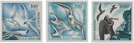 Monaco 1957 - YT A66-68 - Postfrisk