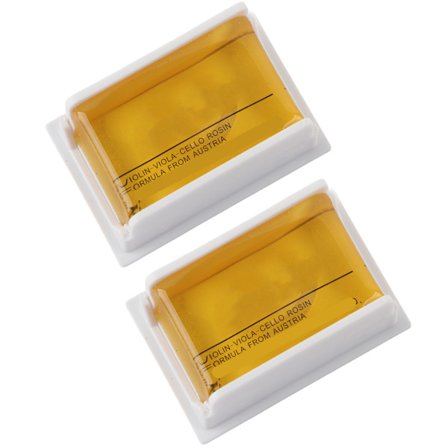 2 stk. fiolinharpiks lavt støv universell for bratsj cello bue strengeinstrument tilbehør LETO601