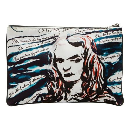 Dior Vintage, Pre-owned Clutch Raymond Petit Bon Blauw, Dames, Maat:ONE Size
