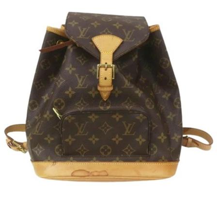 Louis Vuitton Vintage, Pre-owned Leather louis-vuitton-bags Bruin, unisex, Maat:ONE Size