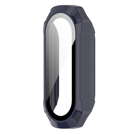 Xiaomi Mi Band 7 cover with tempered glass - Ink Blue