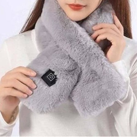 Women Scarf Winter Heating Scarf Neck Shoulder Usb Electric Heated Scarf With Neck Heating Pad.washable Winter Electric Neck Gaiter Wrap. Heated Neck
