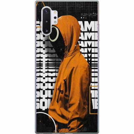 Samsung Galaxy Note10+ Genomskinligt Skal Squid Game