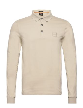 Passerby Polos Long-sleeved Beige BOSS