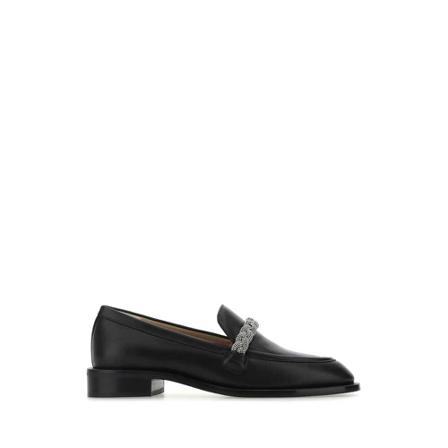 Stuart Weitzman, Loafers Zwart, Dames, Maat:38 EU