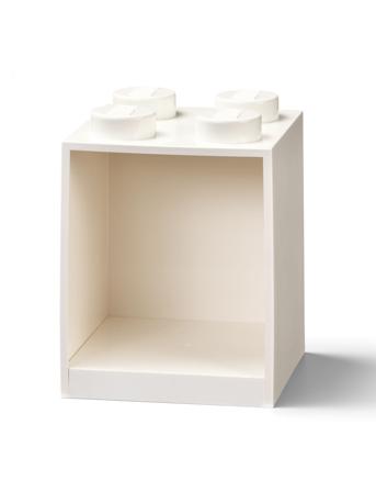 Lego Brick Shelf 4 White LEGO STORAGE
