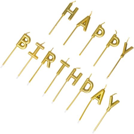 1 set tårtljus bokstav födelsedagsljus grattis på födelsedagen tårta guld födelsedagsljus tårttillbehör tårtdekoration födelsedagsljus-guld