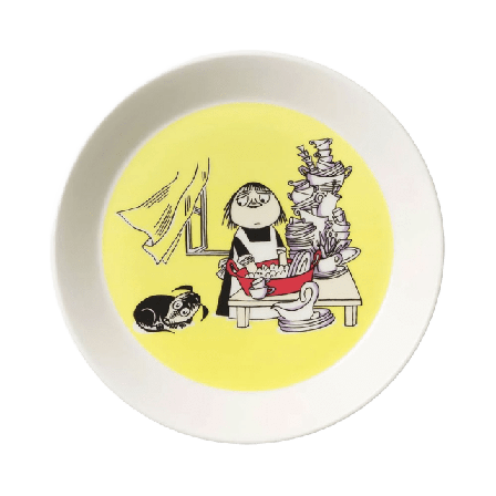 Arabia Mumintallrikar, 19 cm Skålar Gul ONESIZE