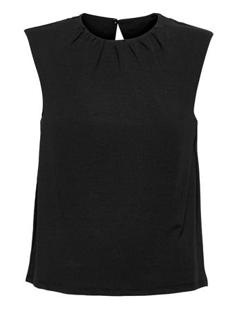 Vmminna Shoulder Pad Top Jrs Ga Black Vero Moda