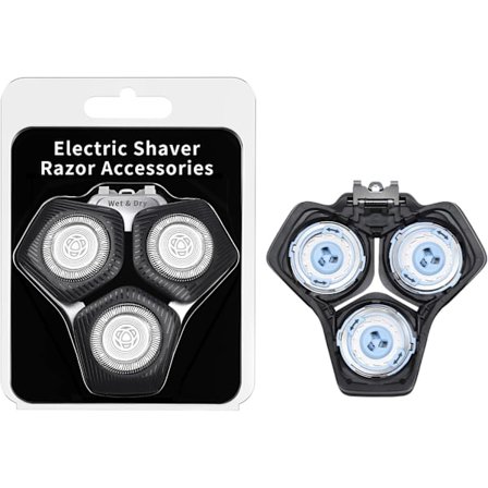 For SH71/50 barberhoder Kompatibel med Philips Shaver Series S5000, S7000, SH60/70 og SH71/50, uten base (svart)