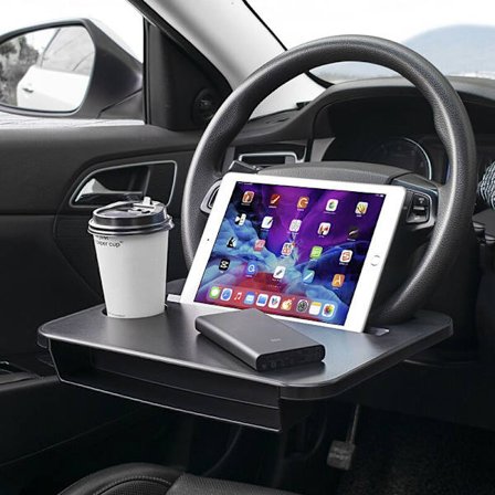 Bilbord Ratthållare Bärbar dator Skrivbordsfäste svart 340*300*40mm