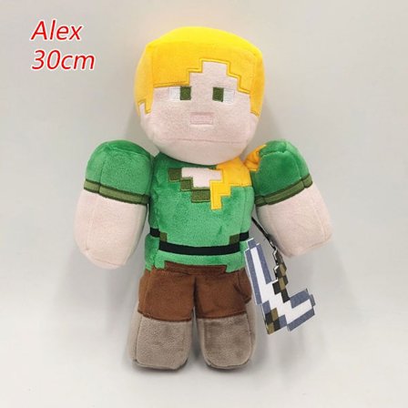 Minecraft Action Figure ALEX 30cm Kompatibel med Minecraft[JUN]
