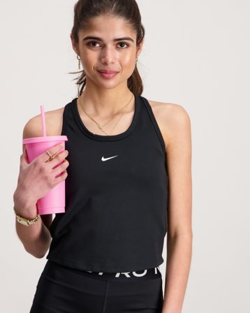 Nike G NK DF ONE TANK Sort Toppe/Bluser Pige - Kids Brand Store
