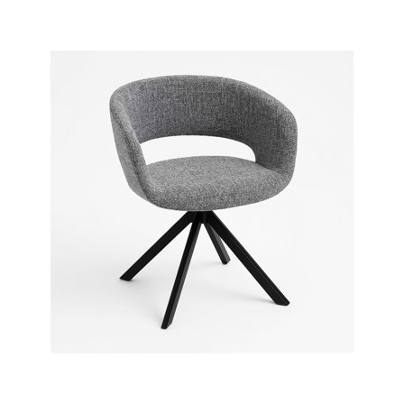 Danny Spisestuestol, Drejefunktion - 56x52x73 - Stole