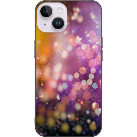 Apple Iphone 14 Svart Skal Glitter