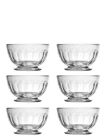 La Rochére Skål På Fod - Sæt Med 6 - Nude - 50 CL