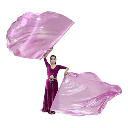 2 stk Danseshow Flagg med Teleskopstenger Lett Metallisk Lovsang Dans Øvelse Guddommelig Kirke Engel Ving Flagg Sports Møte Ytelse Rekvisitt