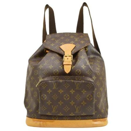 Louis Vuitton Vintage Pre-owned Canvas louis-vuitton-Tass , Bruin , Dames , Maat: ONE Size Vintage Tassen