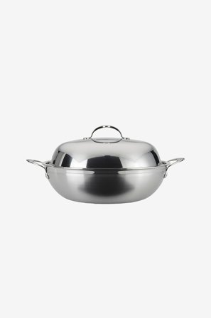 Hestan - Kannellinen wokkipannu ProBond, halkaisija 36 cm - Kromia - Padat & kattilat - - Homeroom