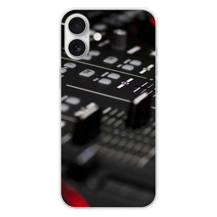 Silikonskal - Kompatibel med Apple iPhone 16 Plus - design DJ-mixer