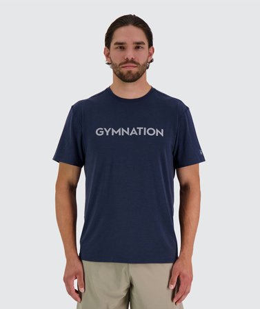 Men's Gymnation T-Shirt | Gymnation navy / S