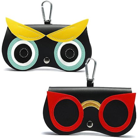 Solbriller etui til kvinder dyr pap briller etui dyr pap briller etui med sikkerhedsspænde og krog rejse briller etui