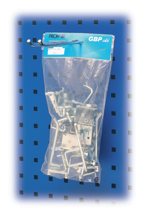 GBP 424630001 Krogsæt blandet, pakke med 20 stk, Garageindretning & opbevaring