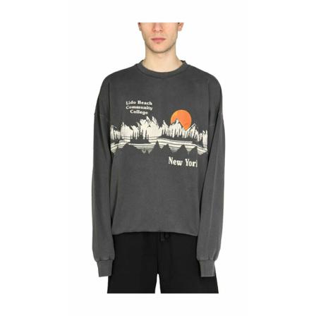 Diesel Men& A051400Tj900 Other Materials Sweatshirt Grå, Herre Sweatshirts
