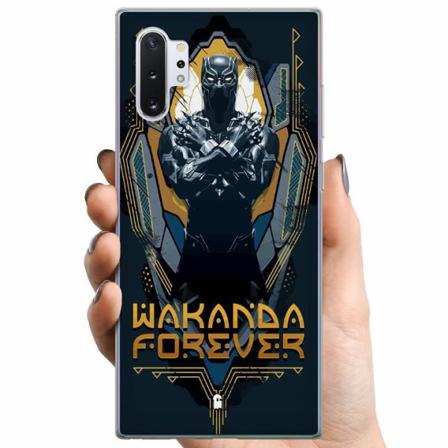 Samsung Galaxy Note10+ Tpu Mobilskal Black Panther: Wakanda Fo