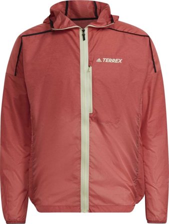Adidas Men's Terrex Agravic Windweave Windbreaker Men unlined workout jackets Red M