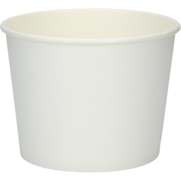 Matbeger Papp Rund Hvit 550ml