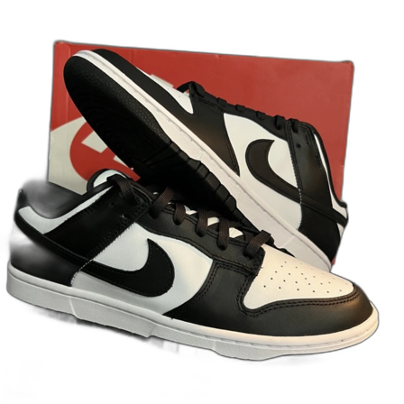 Nike Dunk Low svart/vit sneakers