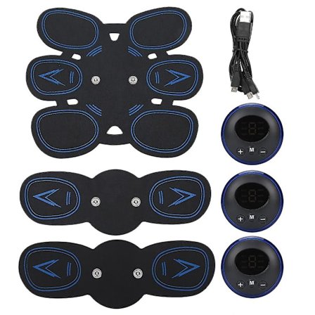 EMS Abdominal Muscle Stimulator - Smart MultiFunksjonell Fitness Massasje Klistremerke