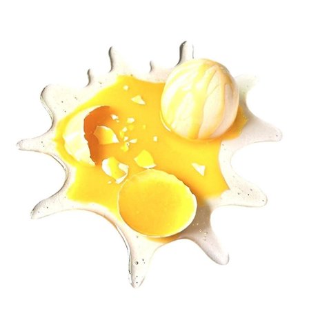 Rikkoutunut kananmuna -puhelinteline Hauska kananmuna -puhelintelineen jalusta Kaikenlaisten matkapuhelimien koristeluun