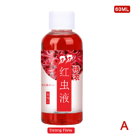60ML Flydende Blodmaske Doft Fisk Tiltrækkende Spray Smag Additiv Myg Larver Væske A
