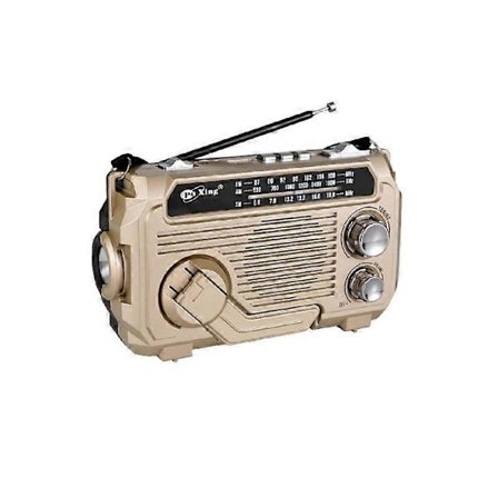 RadiVive Solcelledrevet Radio, Solcelledrevet Håndsveiv Nødradio, Bærbar