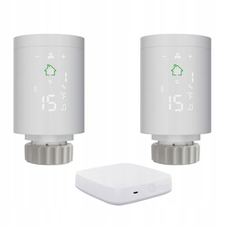 Intelligent termostat - Moes - Zigbee - LCD-skærm - Programmerbar