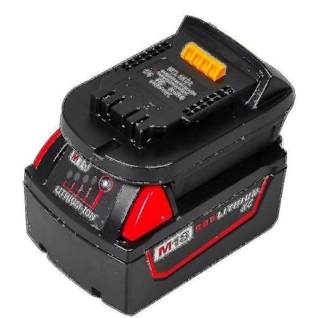 Milwaukee M18 18V litiumakkuadapteri DeWalt DCB 18V/20V litiumioniakuille Powe[YJD]