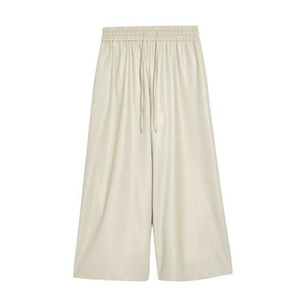 Max Mara Weekend, Wide Trousers Beżowy, Kobieta, Rozmiar: S