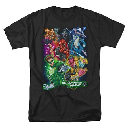 Green Lantern Blackest Group T-shirt
