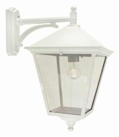 Norlys London 493 Väggarmatur E27, IP54 Vit, Belysning