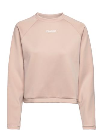 Hmlmt Kalu Short Sweatshirt Sweat-shirt Genser Rosa Hummel