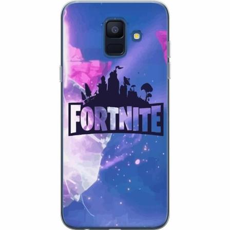 Samsung Galaxy A6 (2018) Genomskinligt Skal Fortnite Gaming